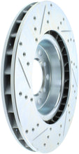 Load image into Gallery viewer, StopTech Select Sport 01-06 BMW M3 Slotted &amp; Drilled Front Left Rotor