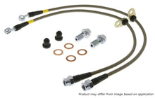 Load image into Gallery viewer, StopTech 02-05 Chevy Trailblazer Stainless Steel Front Brake Lines