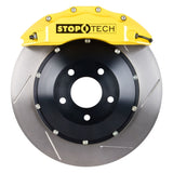 StopTech Porsche 911 05-10 Carrera Front BBK ST-60 Caliper Yellow / 2pc Slotted 355x35mm Rotor