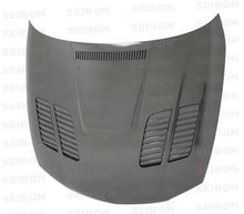 Load image into Gallery viewer, Seibon 08-11 BMW 1 Series (E81/E82) 2DR/HB GTR-Style Carbon Fiber Hood