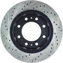 Load image into Gallery viewer, StopTech 01-09 Chevrolet Silverado 2500HD 3500 Front Left Slotted &amp; Drilled Rotor