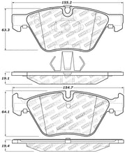 Load image into Gallery viewer, StopTech Performance 12 BMW X1 / 09-13 Z4 / 06 325 Series (Exc E90) Front Brake Pads