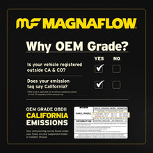 Load image into Gallery viewer, MagnaFlow 11-15 Touareg V6 3.6 Direct Fit Converter OEM Underbody