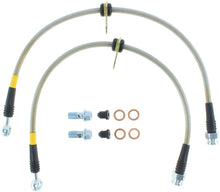 Load image into Gallery viewer, StopTech 07-09 Ford Edge / 07-09 Lincoln MKX Stainless Steel Front Brake Lines