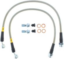 Load image into Gallery viewer, StopTech 97-04 Chevrolet Corvette Stainless Steel Rear Brake Line Kit