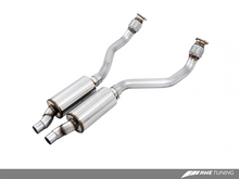 Load image into Gallery viewer, AWE Tuning Audi 8R 3.2L Resonated Downpipes for Q5