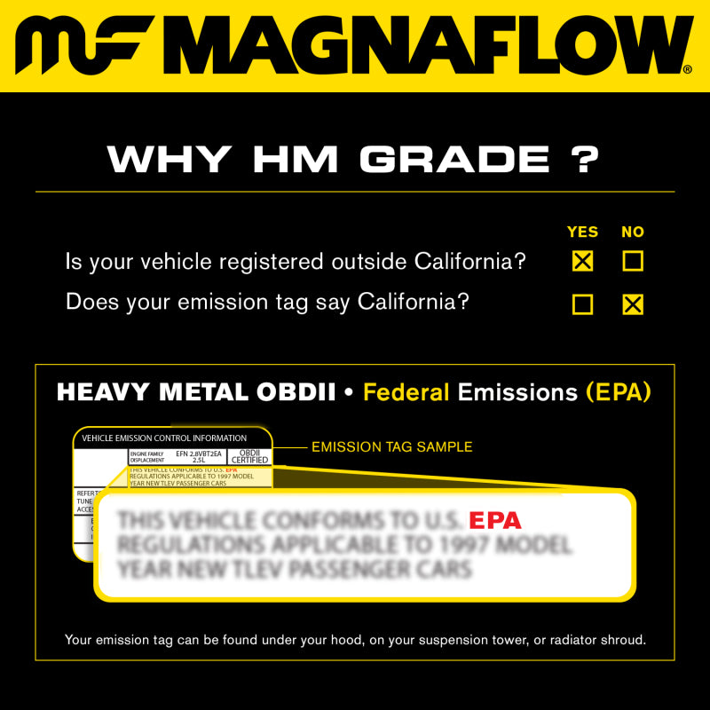MagnaFlow Conv DF 03-08 Chevy/GMC Passenger Side Rear