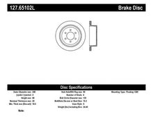 Load image into Gallery viewer, StopTech 04-09 Ford F150 / 06-08 Lincoln Mark LT Rear Left Slotted &amp; Drilled Rotor