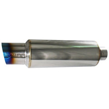 Load image into Gallery viewer, Injen 3.00 Universal Muffler w/Titanium burnt rolled Tip and stainless steel resonated inner wall
