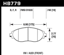 Load image into Gallery viewer, Hawk 2016 Audi S3 DTC-30 Front Brake Pads