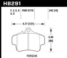 Load image into Gallery viewer, Hawk 01-05 Porsche 911 (996) GT3 Cup HT-10 Race Rear Brake Pads