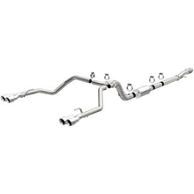 Load image into Gallery viewer, MagnaFlow 2019 Chevrolet Silverado 1500 Quad Exit Polished Stainless Cat-Back Exhaust