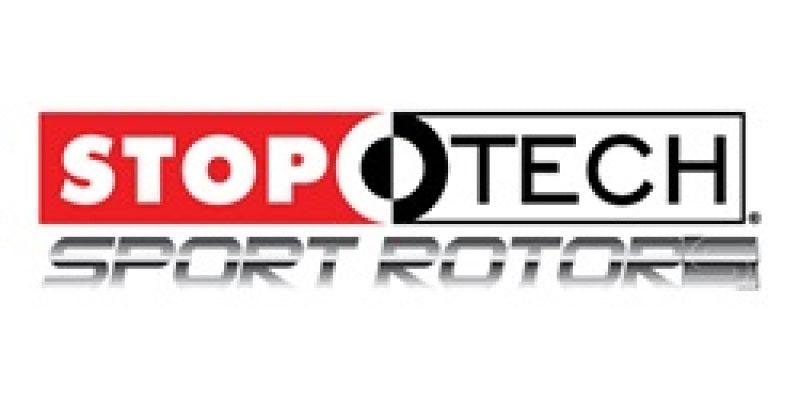 StopTech 08-10 Porsche Cayman S Rear BBK ST-40 Caliper Red / 2pc Zinc Drilled 332x32mm Rotor