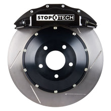 Load image into Gallery viewer, StopTech Porsche 911 05-10 Carrera Front BBK ST-60 Caliper Black / 2pc Slotted 380x32mm Rotor