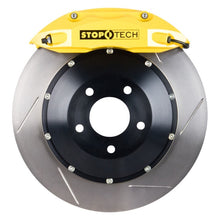 Load image into Gallery viewer, StopTech 08-13 BMW 1 Series / M3 Front BBK ST-40 Caliper Yellow / 2pc Slotted 355x35mm Rotor