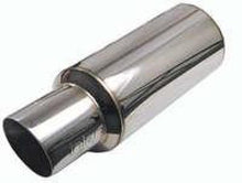 Load image into Gallery viewer, Injen 3.00 Universal Muffler w/Stainless Steel resonated rolled tip (Injen embossed logo)