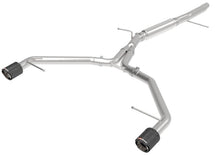 Load image into Gallery viewer, aFe 17-19 Audi A4 (L4-2.0L) MACH Force-Xp  Stainless Steel Axle-Back Exhaust System - Carbon Tip