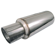 Load image into Gallery viewer, Injen 2 3/8 Universal Muffler w/Stainless Steel resonated rolled tip (Injen embossed logo)