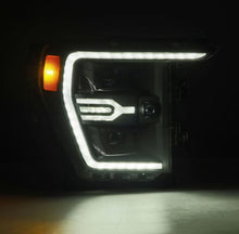 Load image into Gallery viewer, AlphaRex 21-22 Ford F150 Luxx-Series Projector Headlights Black w/Activ Light/Seq Signal