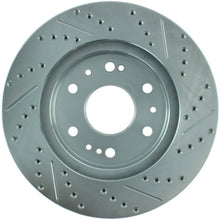 Load image into Gallery viewer, StopTech Select Sport 07-11 GM Silverado 1500 Slotted and Drilled Right Front Rotor