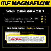 Load image into Gallery viewer, MagnaFlow Conv Universal 2.00 inch with single O2 OEM