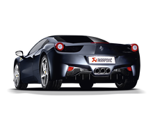 Load image into Gallery viewer, Akrapovic 10-15 Ferrari 458 Italia/458 Spyder Slip-On Line (Titanium) w/ Carbon Tips