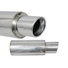 Load image into Gallery viewer, Injen 3.00 Universal Muffler w/Stainless Steel resonated rolled tip (Injen embossed logo)