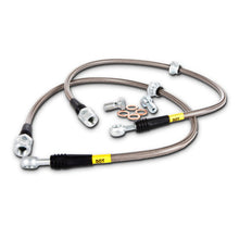 Load image into Gallery viewer, StopTech Stainless Steel Front Brake lines for Mazda 6
