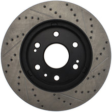Load image into Gallery viewer, StopTech 05-10 GMC Sierra 1500 (w Rear Drum) / 07-09 GMC Yukon Front Right Slotted &amp; Drilled Rotor