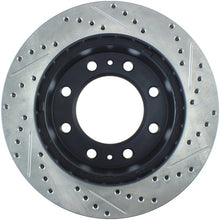 Load image into Gallery viewer, StopTech 01-09 Chevrolet Silverado 2500HD 3500 Front Right Slotted &amp; Drilled Rotor