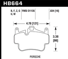 Load image into Gallery viewer, Hawk 05-08 Porsche 911 Carrera Front & Rear / 07-08 Cayman Front Perf Ceramic Street Brake Pads