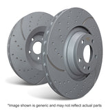 EBC 07-10 BMW X5 3.0 GD Sport Rear Rotors
