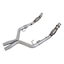 Load image into Gallery viewer, BBK 05-10 Mustang 4.6 GT High Flow X Pipe With Catalytic Converters - 2-3/4