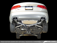 Load image into Gallery viewer, AWE Tuning Audi B8 / B8.5 S4 3.0T Track Edition Exhaust - Chrome Silver Tips (90mm)