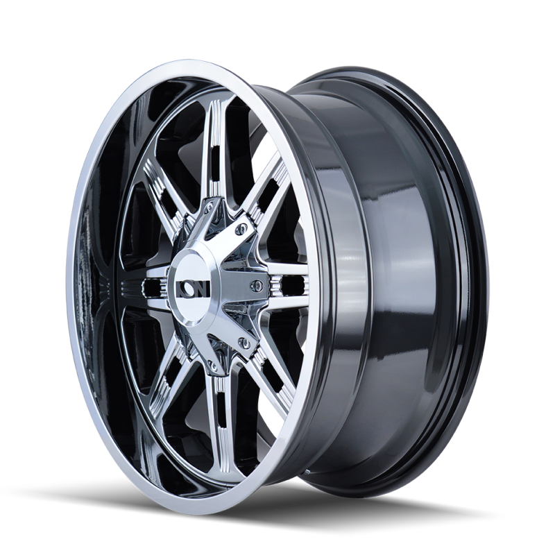 ION Type 184 20x9 / 8x180 BP / 18mm Offset / 124.1mm Hub Chrome Wheel