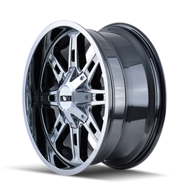 ION Type 184 20x9 / 6x135 BP / 18mm Offset / 106mm Hub Chrome Wheel