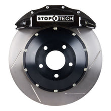 Load image into Gallery viewer, StopTech 08-10 Audi S5 Front BBK w/ Black ST-60 Calipers Slotted 380x32mm Rotors Pads Lines