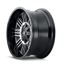Load image into Gallery viewer, ION Type 144 20x9 / 8x165.1 BP / 18mm Offset / 125.2mm Hub Black/Machined Wheel