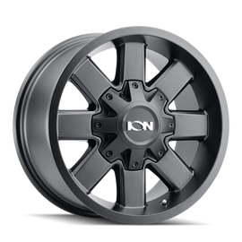 ION Type 141 17x9 / 5x127 BP / 18mm Offset / 87mm Hub Satin Black Wheel