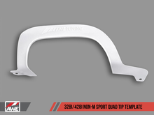 Load image into Gallery viewer, AWE Tuning BMW F3X 328i/428i Non-M Sport Quad Tip Marking Template