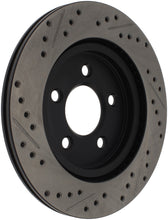 Load image into Gallery viewer, StopTech 05-10 Ford Mustang Slotted &amp; Drilled Left Rear Rotor