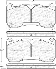 StopTech Street Brake Pads - Front