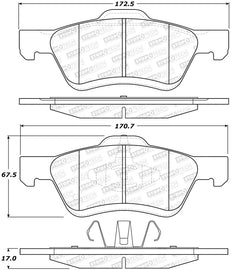 StopTech Street Brake Pads