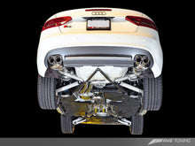 Load image into Gallery viewer, AWE Tuning B8 / B8.5 S5 Sportback Touring Edition Exhaust - Non-Resonated - Chrome Silver Tips