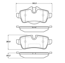 Load image into Gallery viewer, StopTech Street Touring 07-09 Mini Cooper/Cooper S Rear Brake Pads