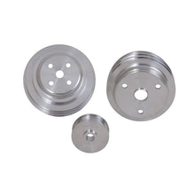 Load image into Gallery viewer, BBK 85-97 GM Truck 305 350 Underdrive Pulley Kit - Lightweight CNC Billet Aluminum (3pc)