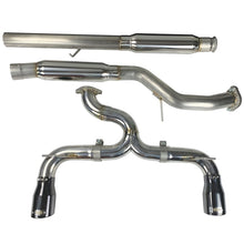 Load image into Gallery viewer, Injen 16-18 Ford Focus RS 3in Cat-Back Stainless Steel Exhaust w/ 4in Black Chrome Tips
