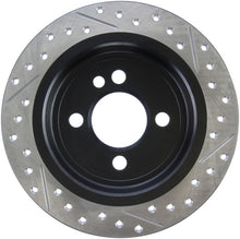 Load image into Gallery viewer, StopTech 07-09 Mini Cooper/Cooper S Slotted &amp; Drilled Right Rear Rotor