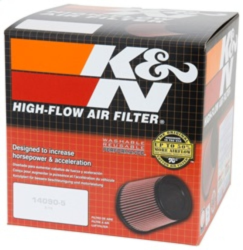 K&N washable, reusable High-Flow Air Filter.