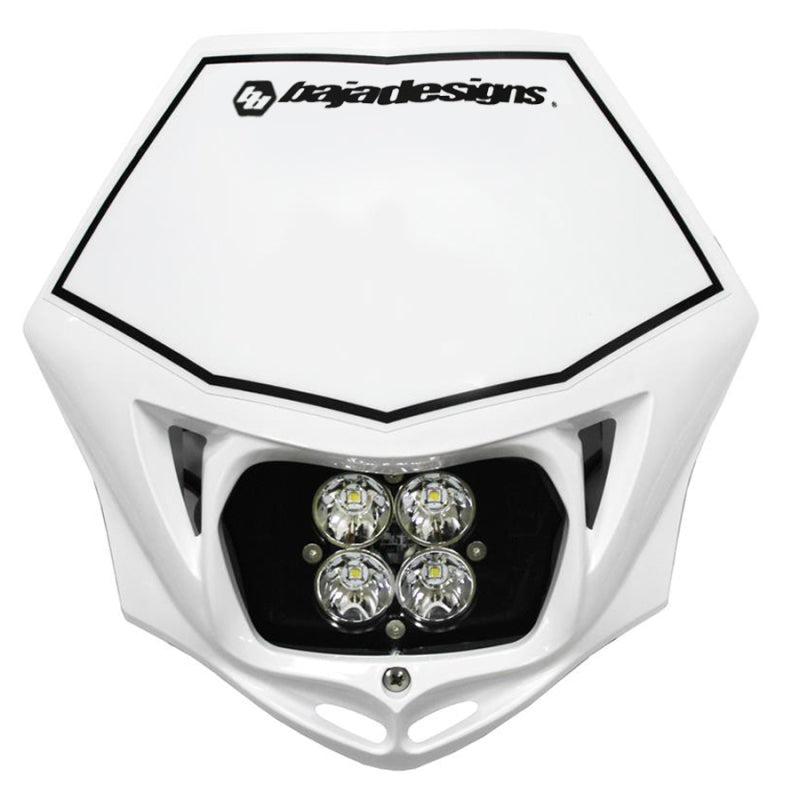Baja Designs Motorcycle Headlight A/C LED Race Light White Squadron Pro